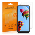 kwmobile 3x Displayschutzfolie kompatibel mit Samsung Galaxy A21s Folie - klare Schutzfolien Set in transparent Transparent  