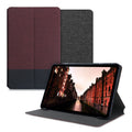 kwmobile Hülle kompatibel mit Huawei MatePad (10.4") - Slim Tablet Cover Case Schutzhülle mit Ständer Anthrazit Schwarz Anthrazit  [dsg01]