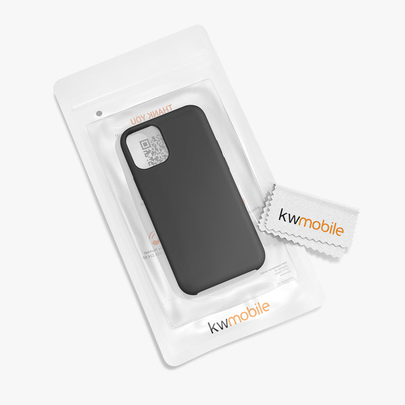 kwmobile Handyhülle für iPhone 12 mini Case - kabelloses Laden