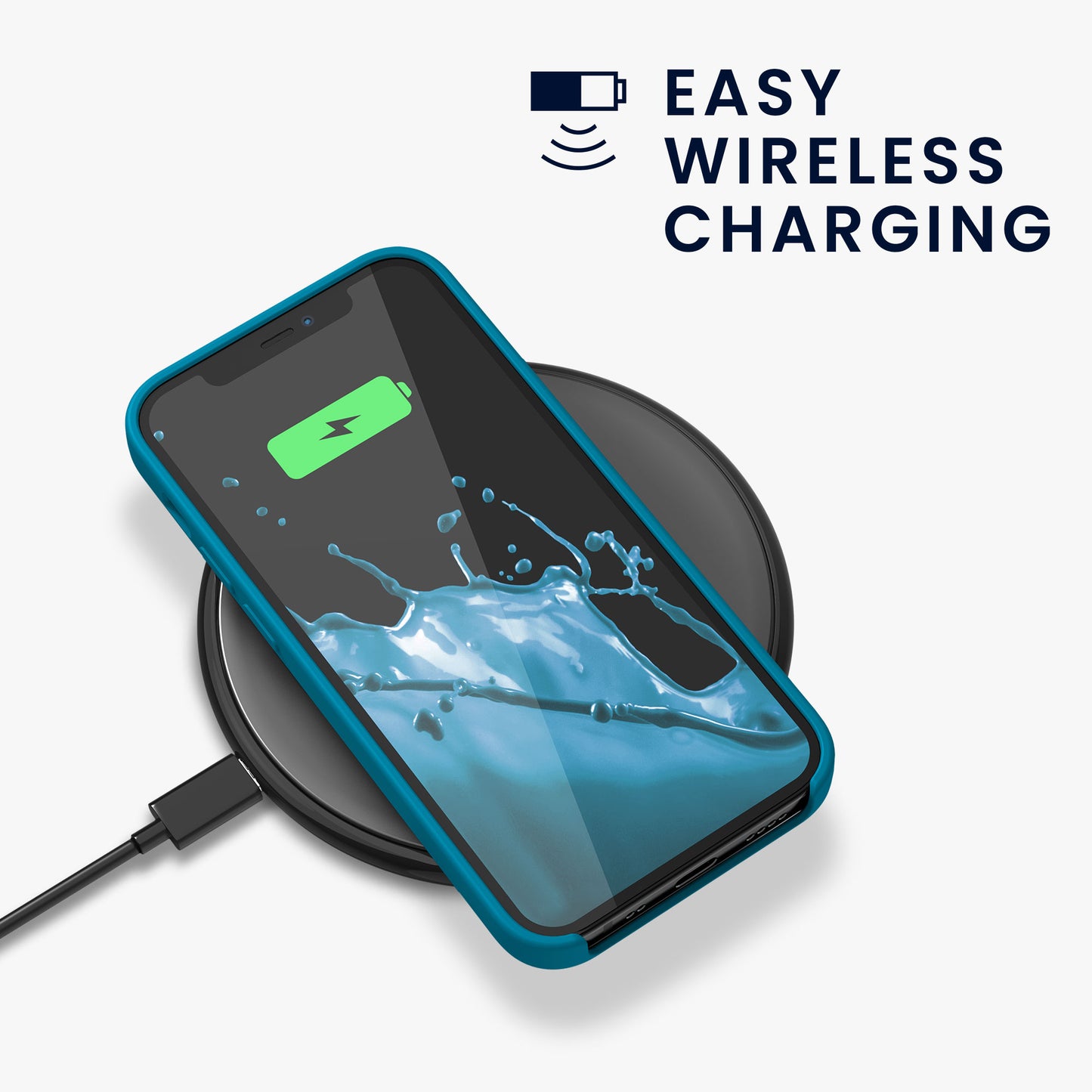 kwmobile Handyhülle für iPhone 12 mini Case - kabelloses Laden