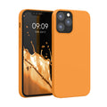 kwmobile Handyhülle für iPhone 12 Hülle / iPhone 12 Pro Hülle - Silikon Handy Case - weiche Oberfläche - kabelloses Laden