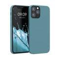 kwmobile Handyhülle für iPhone 12 Hülle / iPhone 12 Pro Hülle - Silikon Handy Case - weiche Oberfläche - kabelloses Laden