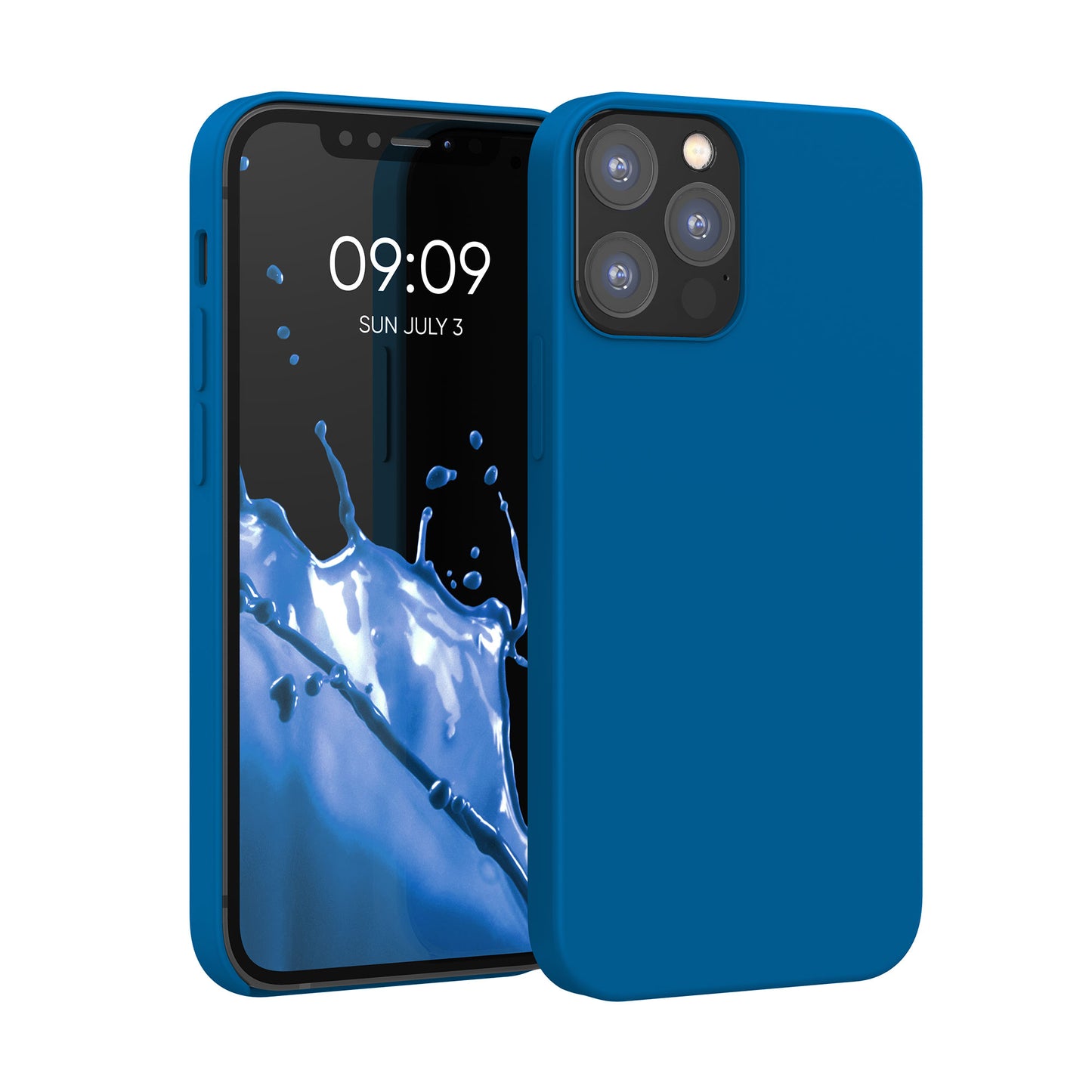 kwmobile Handyhülle für iPhone 12 Hülle / iPhone 12 Pro Hülle - Silikon Handy Case - weiche Oberfläche - kabelloses Laden