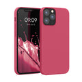 kwmobile Handyhülle für iPhone 12 Hülle / iPhone 12 Pro Hülle - Silikon Handy Case - weiche Oberfläche - kabelloses Laden
