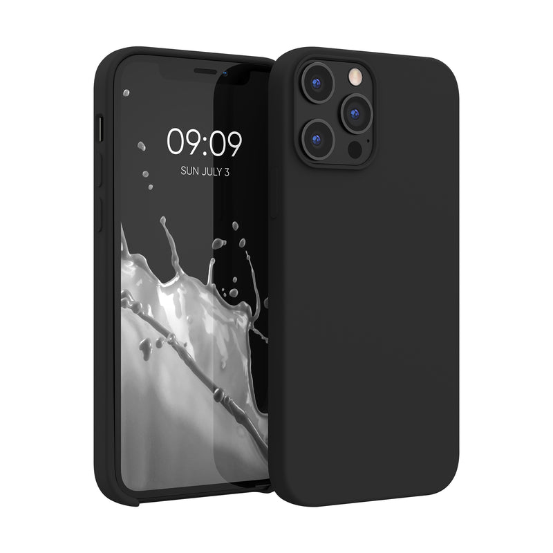 kwmobile Handyhülle für iPhone 12 Pro Max Case - Hülle Silikon - kabelloses Laden