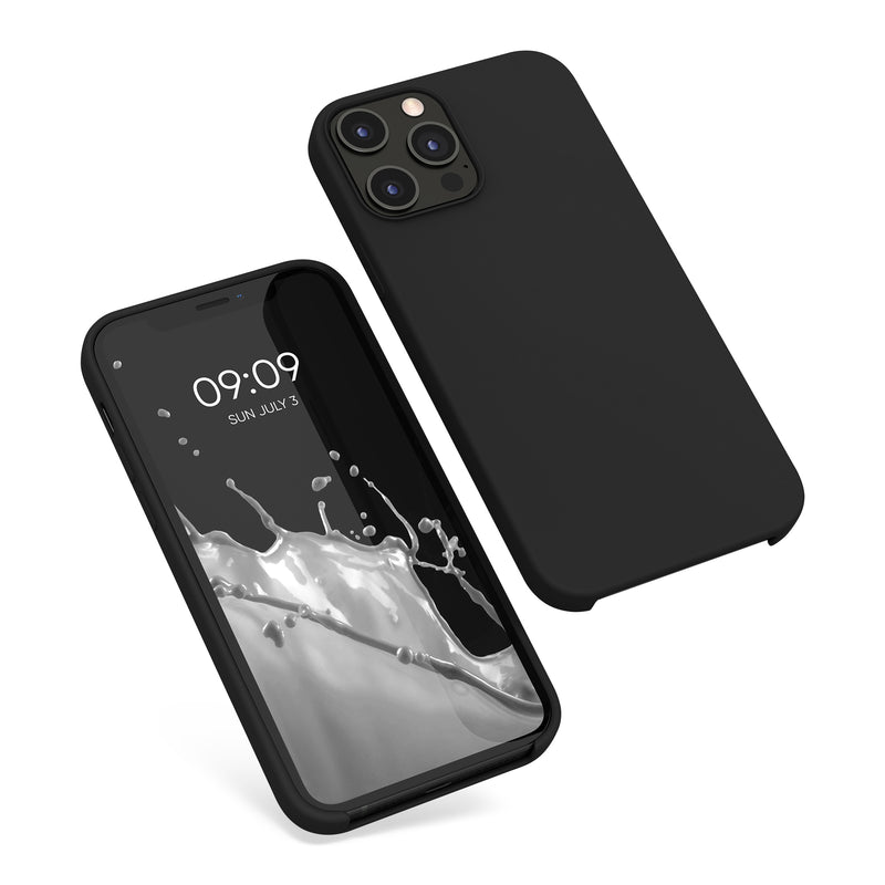 kwmobile Handyhülle für iPhone 12 Pro Max Case - Hülle Silikon - kabelloses Laden