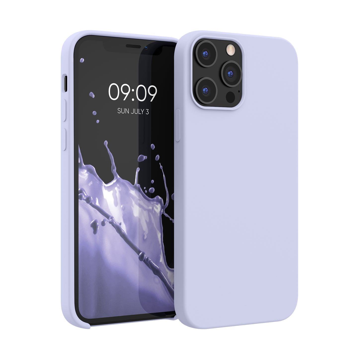 kwmobile Handyhülle für iPhone 12 Pro Max Case - Hülle Silikon - kabelloses Laden