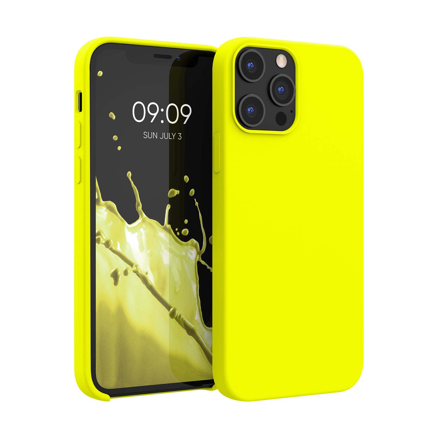 kwmobile Handyhülle für iPhone 12 Pro Max Case - Hülle Silikon - kabelloses Laden