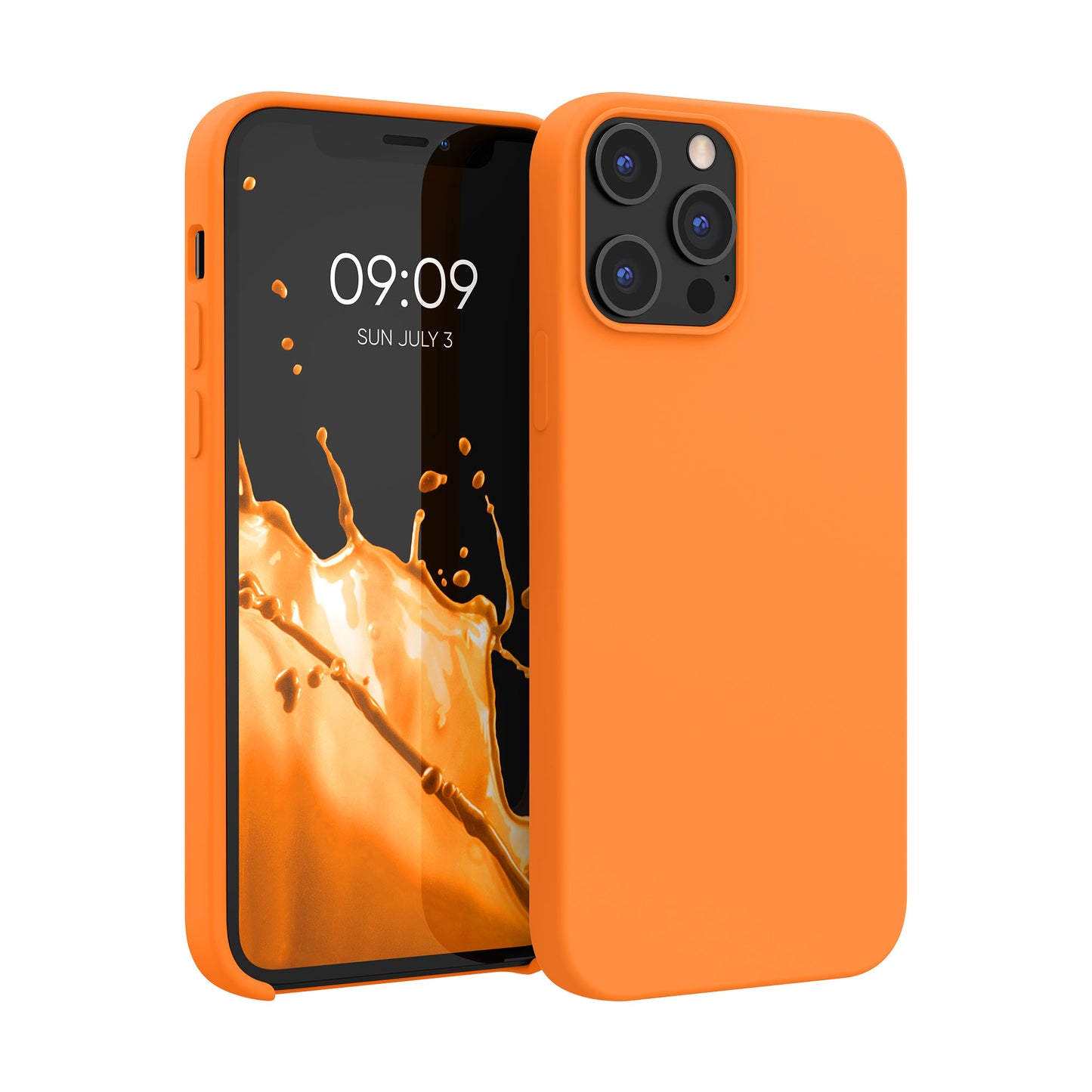kwmobile Handyhülle für iPhone 12 Pro Max Case - Hülle Silikon - kabelloses Laden
