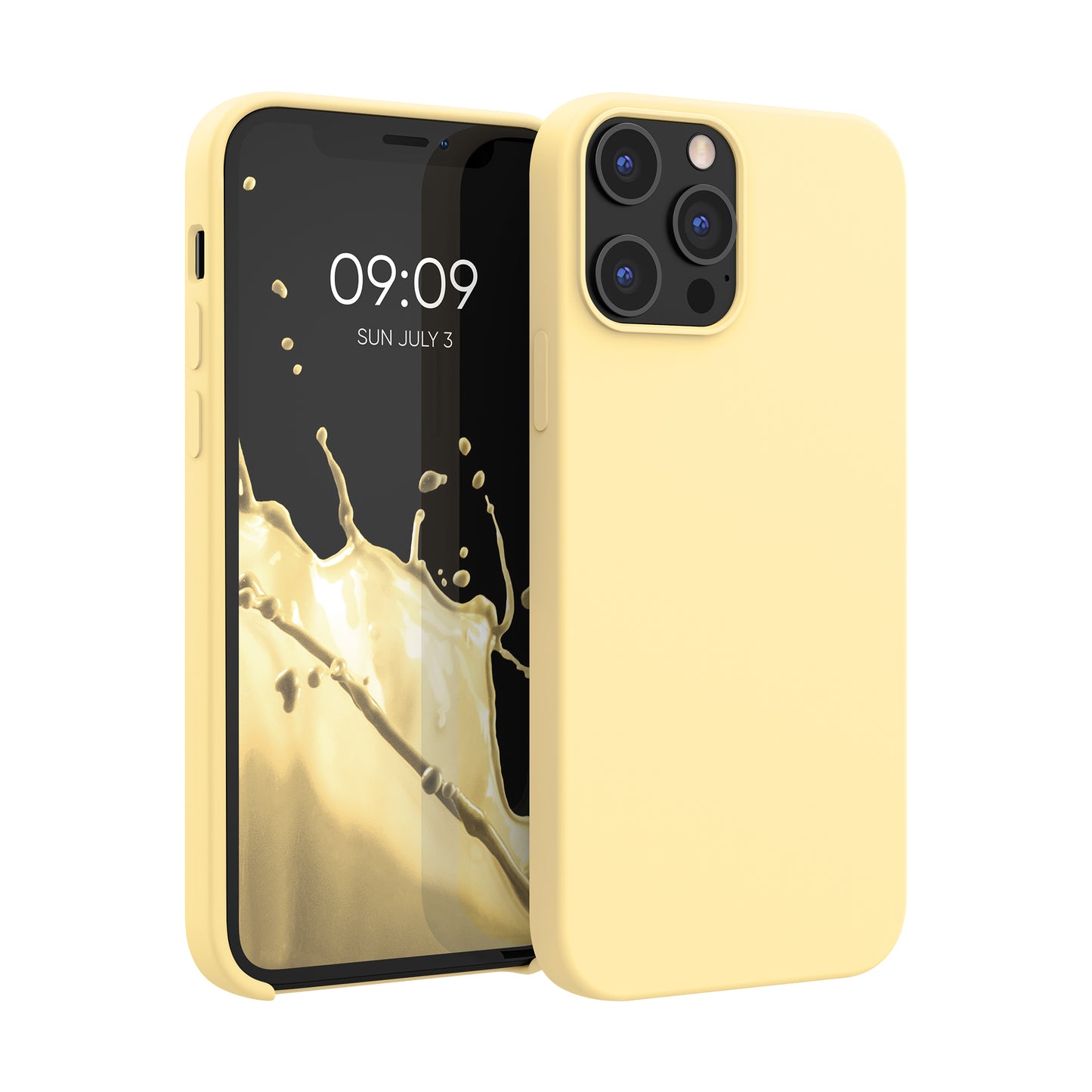 kwmobile Handyhülle für iPhone 12 Pro Max Case - Hülle Silikon - kabelloses Laden