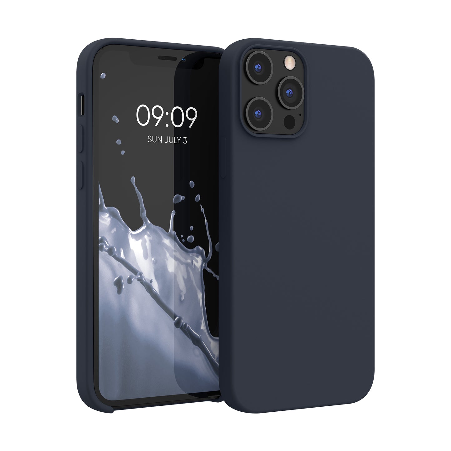 kwmobile Handyhülle für iPhone 12 Pro Max Case - Hülle Silikon - kabelloses Laden