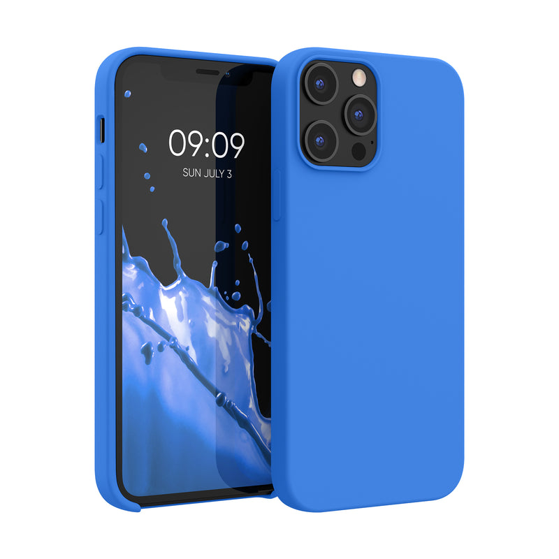 kwmobile Handyhülle für iPhone 12 Pro Max Case - Hülle Silikon - kabelloses Laden
