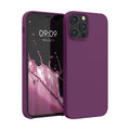 kwmobile Handyhülle für iPhone 12 Pro Max Case - Hülle Silikon - kabelloses Laden