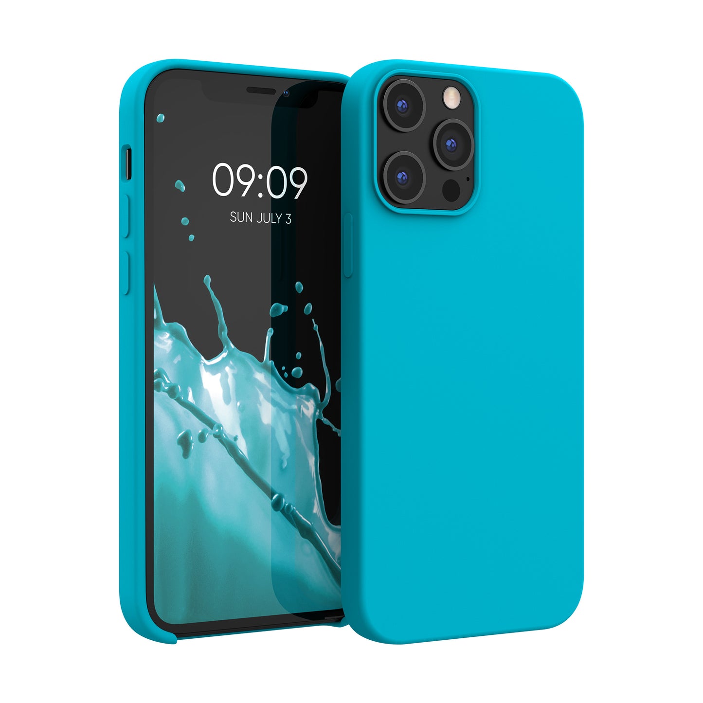 kwmobile Handyhülle für iPhone 12 Pro Max Case - Hülle Silikon - kabelloses Laden
