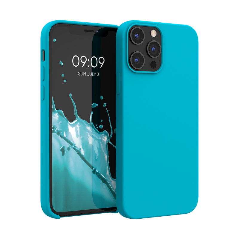 kwmobile Handyhülle für iPhone 12 Pro Max Case - Hülle Silikon - kabelloses Laden