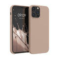 kwmobile Handyhülle für iPhone 12 Pro Max Case - Hülle Silikon - kabelloses Laden