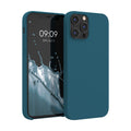kwmobile Handyhülle für iPhone 12 Pro Max Case - Hülle Silikon - kabelloses Laden