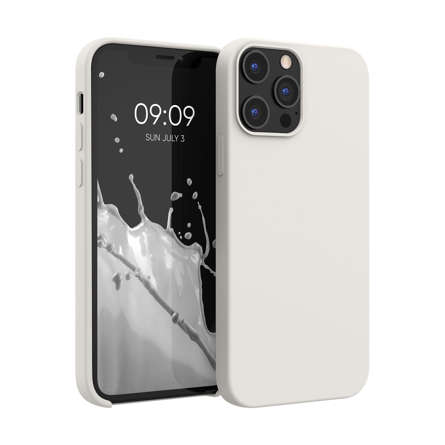 kwmobile Handyhülle für iPhone 12 Pro Max Case - Hülle Silikon - kabelloses Laden