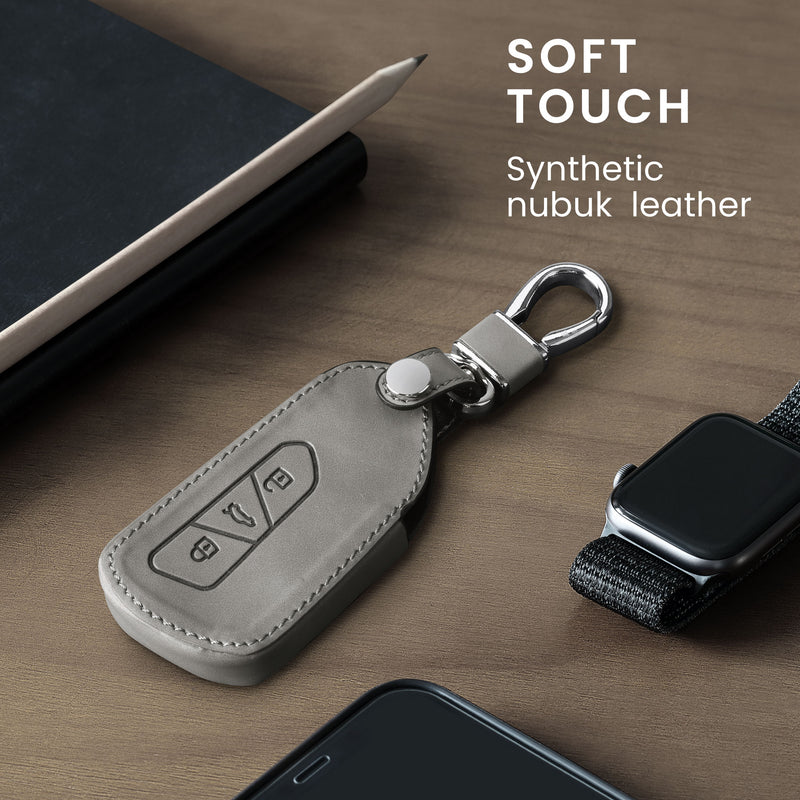 kwmobile Autoschlüssel Hülle kompatibel mit VW Golf 8 3-Tasten Autoschlüssel Schutzhülle Schlüsselhülle Cover