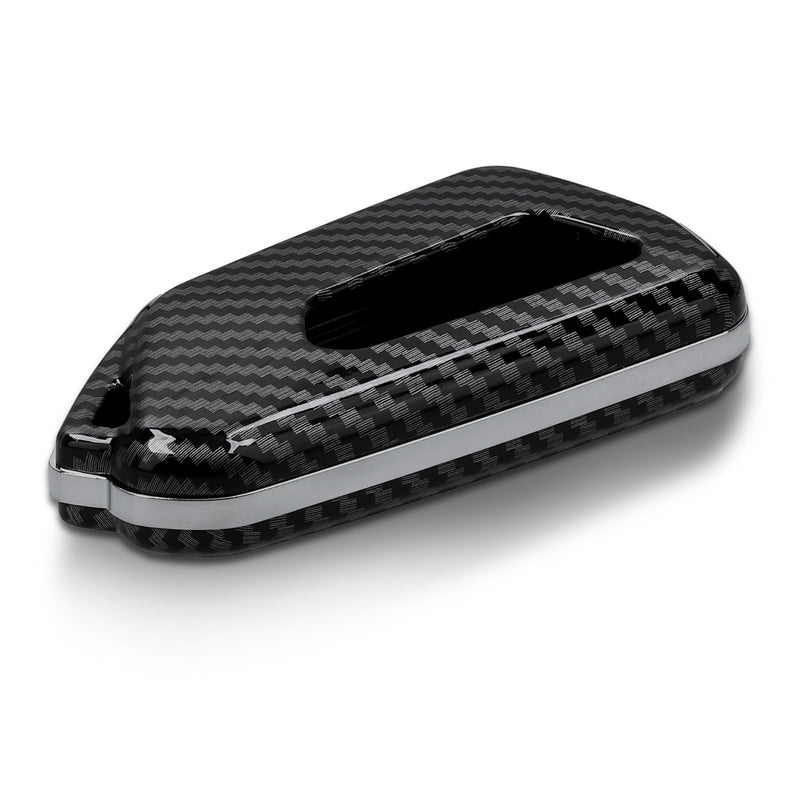 kwmobile Autoschlüssel Hülle kompatibel mit VW Golf 8 3-Tasten Autoschlüssel Hardcover Schutzhülle Schlüsselhülle Cover