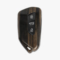 kwmobile Autoschlüssel Hülle kompatibel mit VW Golf 8 3-Tasten Autoschlüssel Hardcover Schutzhülle Schlüsselhülle Cover