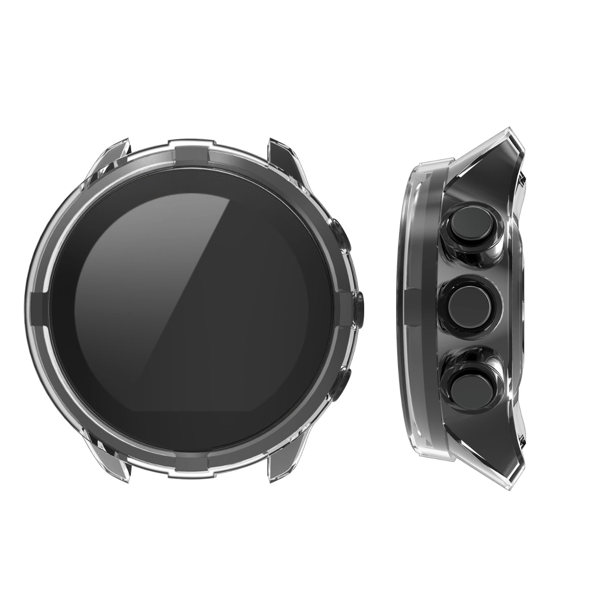 kwmobile Sport Schutzhülle kompatibel mit Suunto 9 / 9 Baro / Spartan Sport Wrist HR Hülle Case ohne Tracker