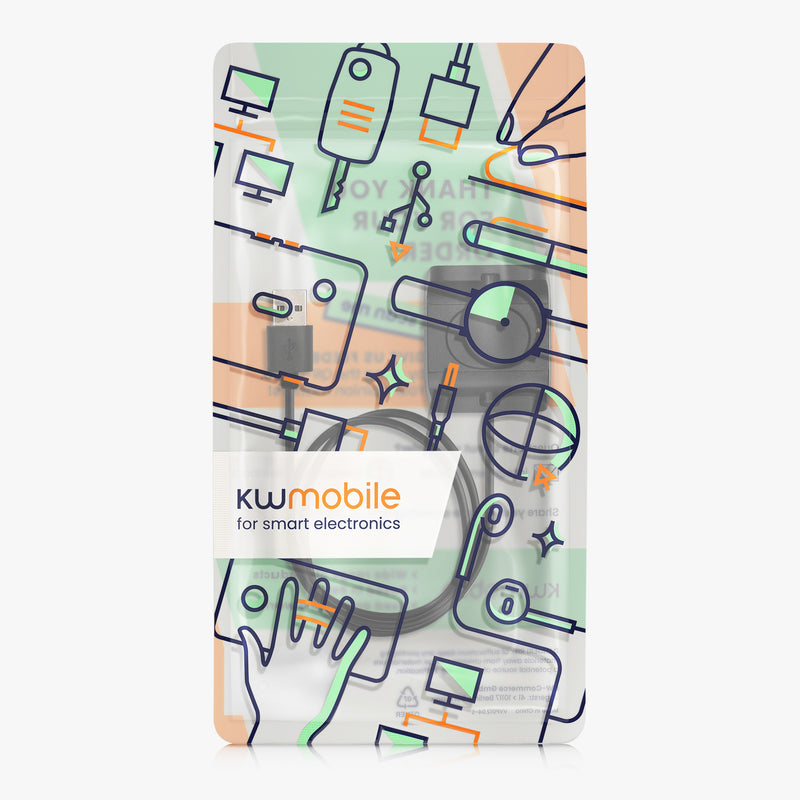 kwmobile USB Kabel Charger kompatibel mit Huami Amazfit Bip S (A1805/A1916) Ladekabel Smart Watch Ersatzkabel Fitnesstracker Aufladekabel