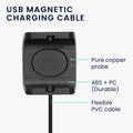 kwmobile USB Kabel Charger kompatibel mit Huami Amazfit Bip S (A1805/A1916) Ladekabel Smart Watch Ersatzkabel Fitnesstracker Aufladekabel