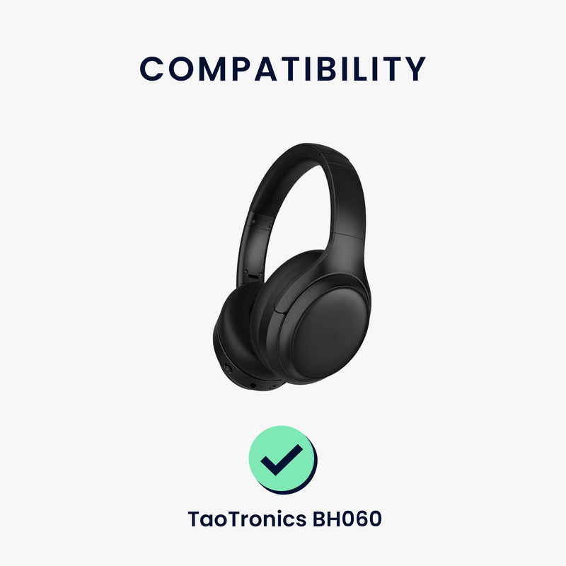 kwmobile Ohr Polster für TaoTronics BH060 Ohrpolster Ersatz Ohrpolster Kopfhörer Ersatzteile Kopfhörer Ersatzpolster Over Ear Headphones