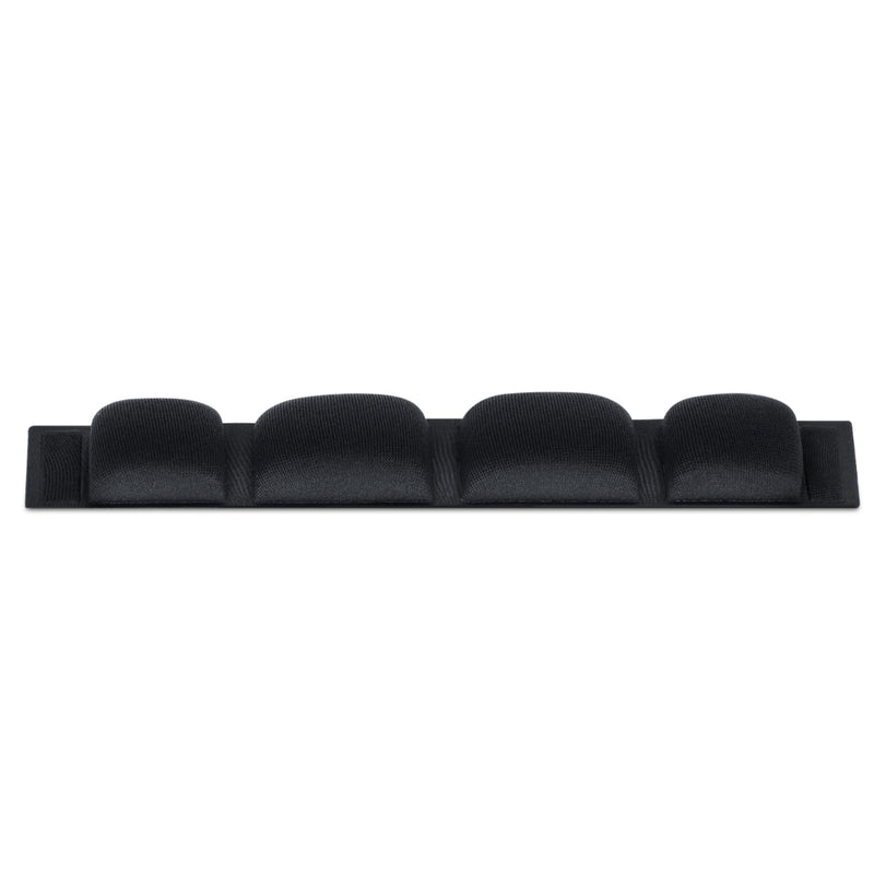 kwmobile Bügelpolster Kunstleder kompatibel mit Sennheiser HD545 / HD565 / HD580 / HD600 / HD650 - Over Ear Kopfhörer Ersatz Kopfbügel Polster Schwarz  