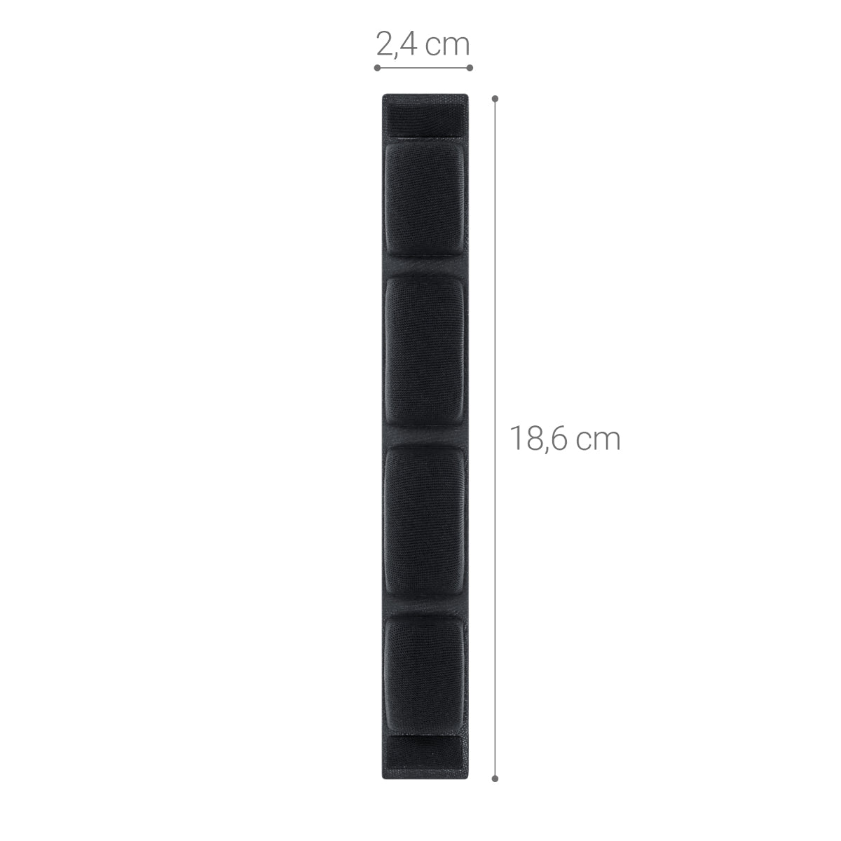 kwmobile Bügelpolster kompatibel mit Sennheiser HD545 / HD565 / HD580 / HD600 / HD650 Over Ear Kopfhörer Ersatz Kopfbügel Polster