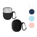kwmobile Hülle kompatibel mit Google Pixel Buds 2 (2020) Hülle - Kopfhörer Case - TPU Silikon Cover - Schutzhülle in Dunkelblau Dunkelblau  