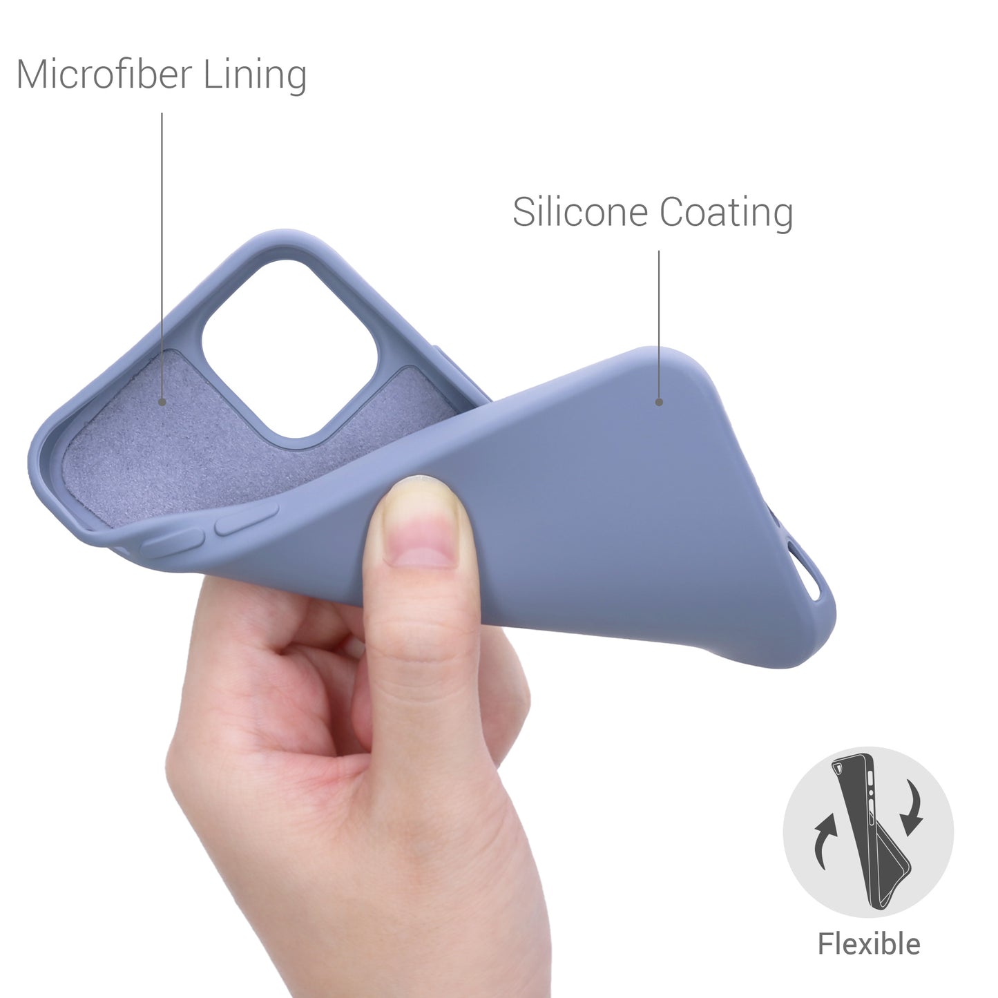 kwmobile Hülle kompatibel mit Apple iPhone 12 mini Schutzhülle für kabelloses Laden Case