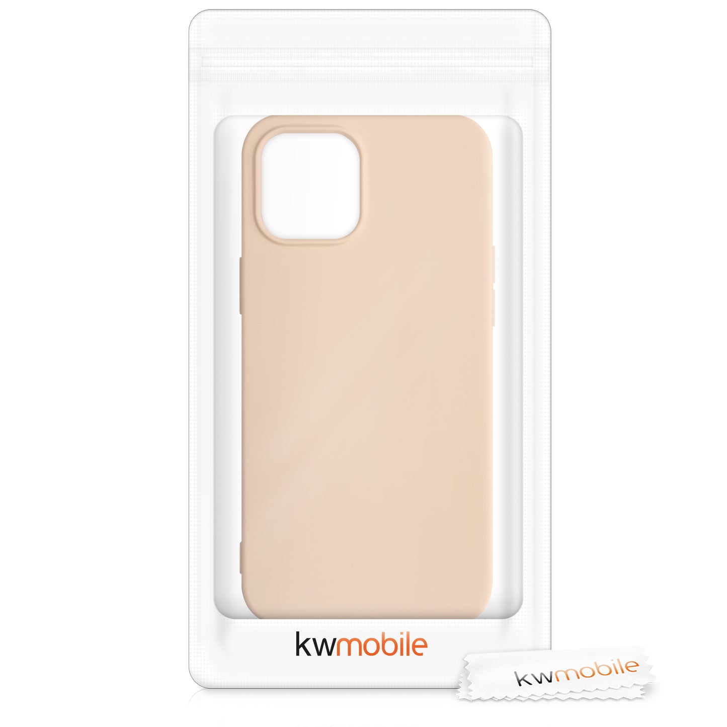 kwmobile Hülle kompatibel mit Apple iPhone 12 Pro Max Schutzhülle für kabelloses Laden Case