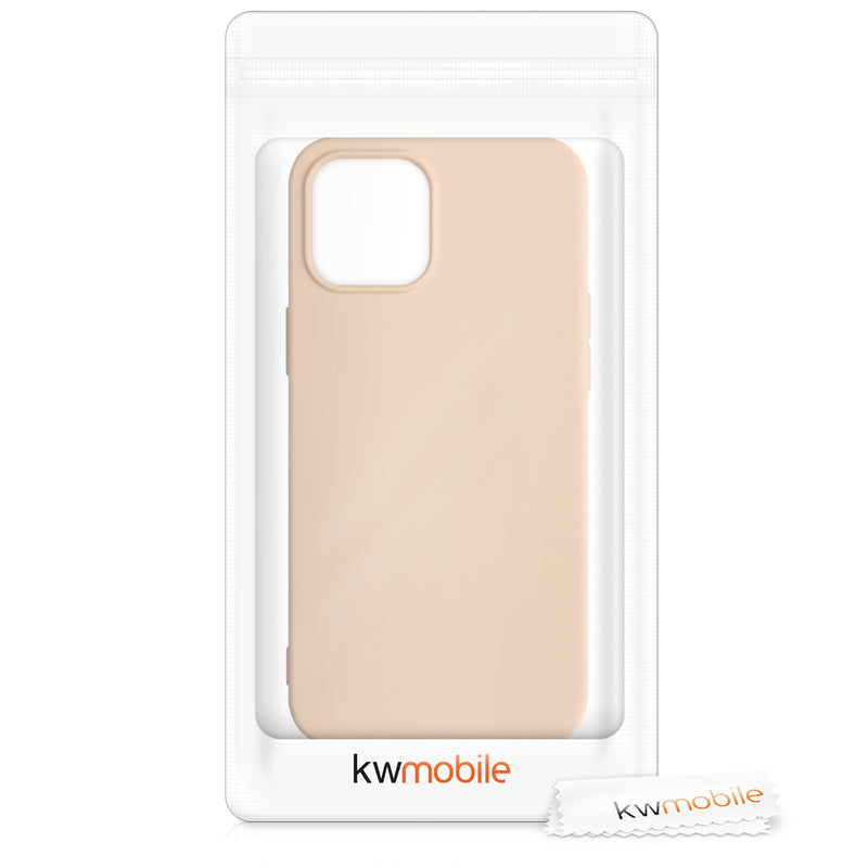 kwmobile Hülle kompatibel mit Apple iPhone 12 Pro Max Schutzhülle für kabelloses Laden Case