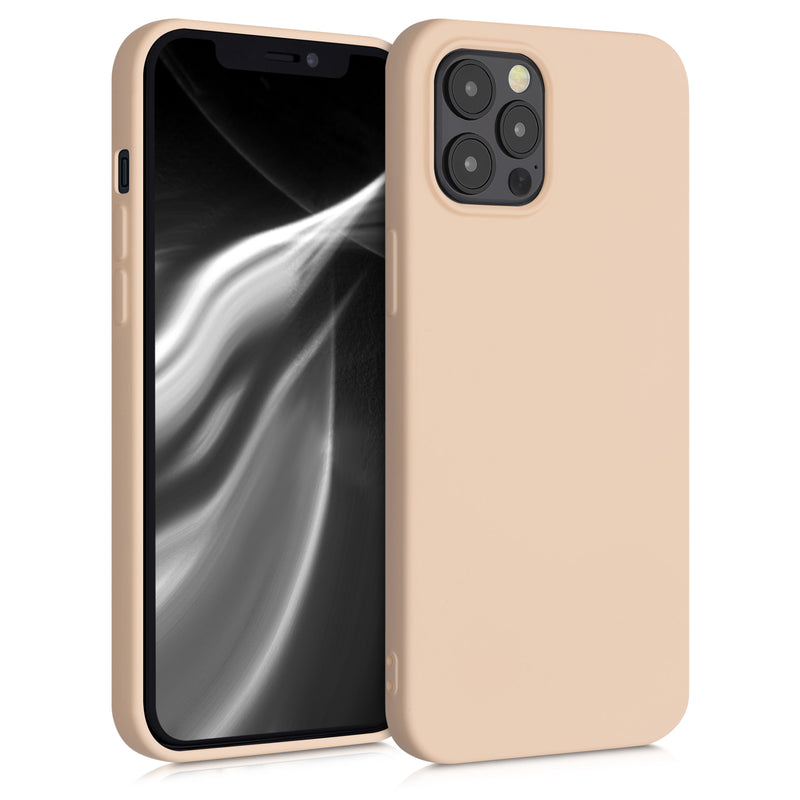 kwmobile Hülle kompatibel mit Apple iPhone 12 Pro Max Schutzhülle für kabelloses Laden Case