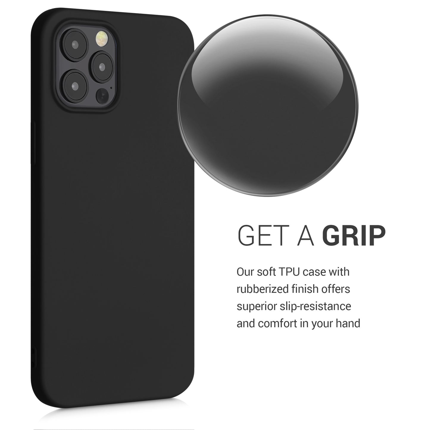 kwmobile Hülle kompatibel mit Apple iPhone 12 Pro Max Schutzhülle für kabelloses Laden Case