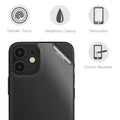Schutzfolie Rückseite kompatibel mit Apple iPhone 12 mini