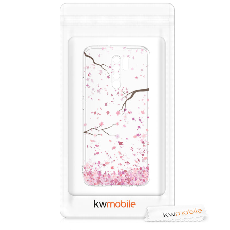 kwmobile Case kompatibel mit Xiaomi Redmi 9 - Hülle Silikon transparent