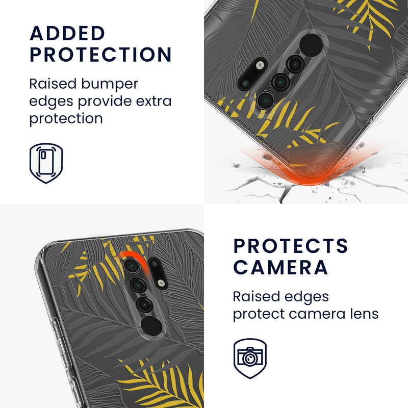 kwmobile Case kompatibel mit Xiaomi Redmi 9 - Hülle Silikon transparent