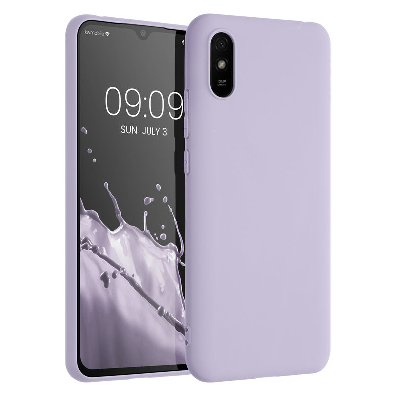 kwmobile Handyhülle für Xiaomi Redmi 9A / 9AT - Kabelloses Laden - Schutzhülle Cover