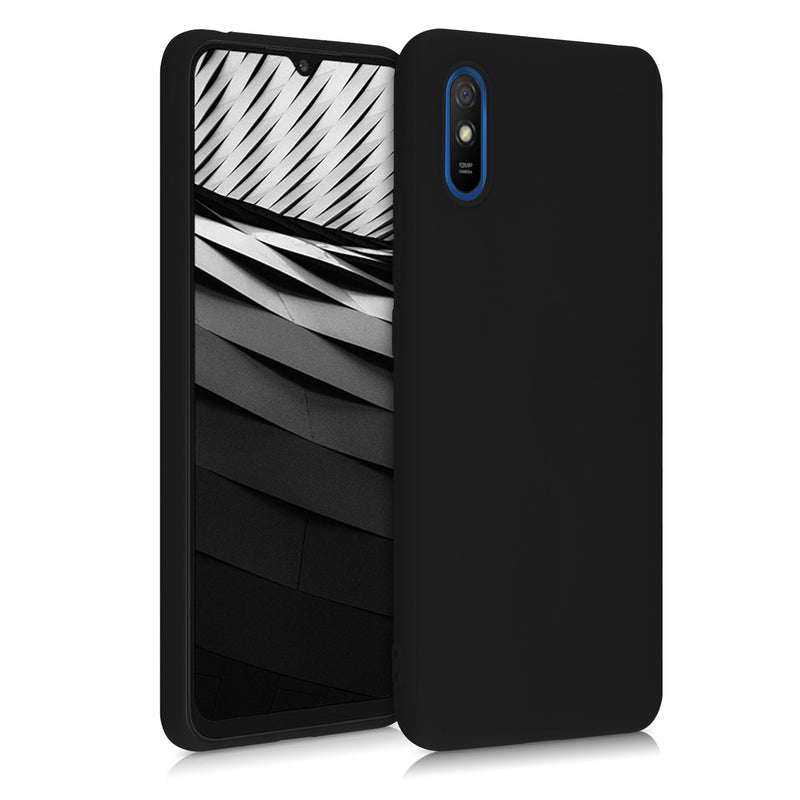 kwmobile Handyhülle für Xiaomi Redmi 9A / 9AT - Kabelloses Laden - Schutzhülle Cover