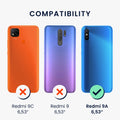 kwmobile Handyhülle für Xiaomi Redmi 9A / 9AT - Kabelloses Laden - Schutzhülle Cover