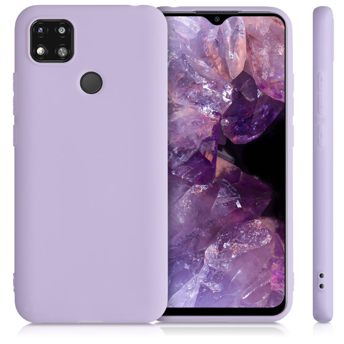 kwmobile Handyhülle für Xiaomi Redmi 9C - Schutzhülle Cover - Kabelloses Laden