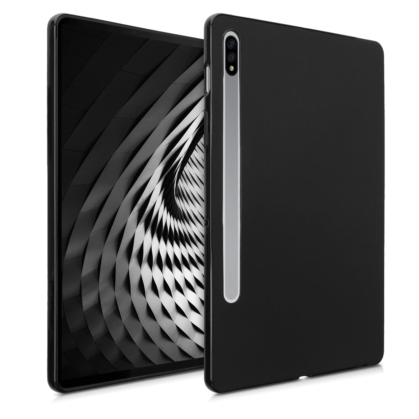 kwmobile Schutzhülle kompatibel mit Samsung Galaxy Tab S10/S9FE/S9/S8/S7 - Hülle Silikon - Tablet Cover