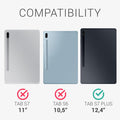 Silikon Hülle kompatibel mit Samsung Galaxy Tab S8+ Plus / Galaxy Tab S7+ Plus