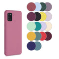 kwmobile Hülle kompatibel mit Samsung Galaxy A31 Hülle - weiches TPU Silikon Case - Cover geeignet für kabelloses Laden - Schwarz matt Schwarz matt  