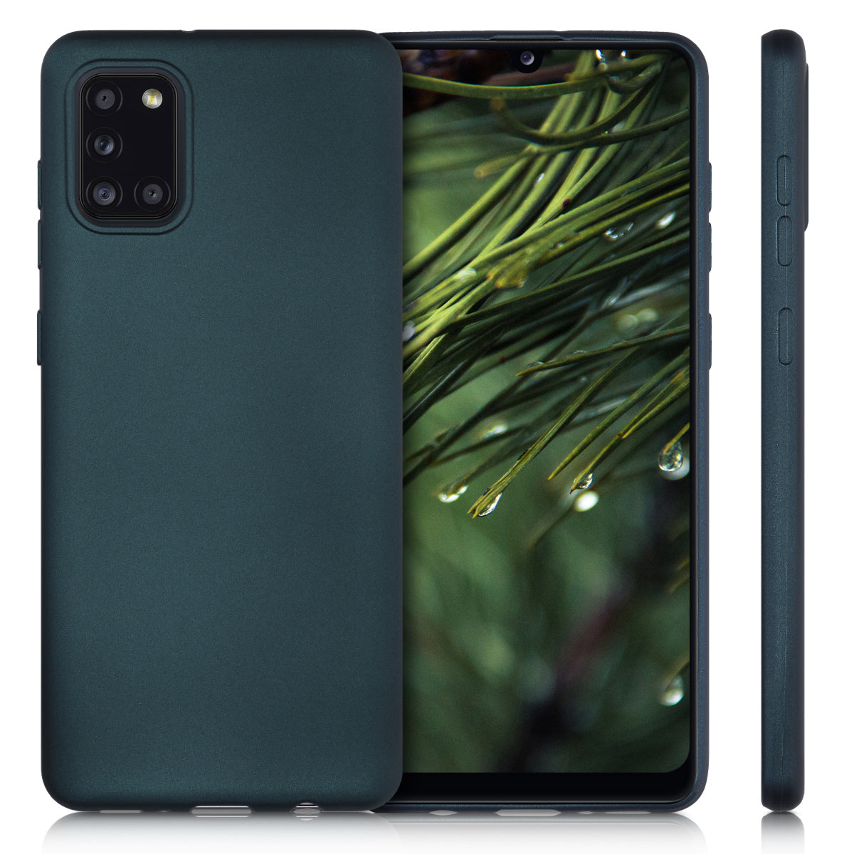 kwmobile Handyhülle für Samsung Galaxy A31 Hülle - Silikon Case Schutzhülle Cover