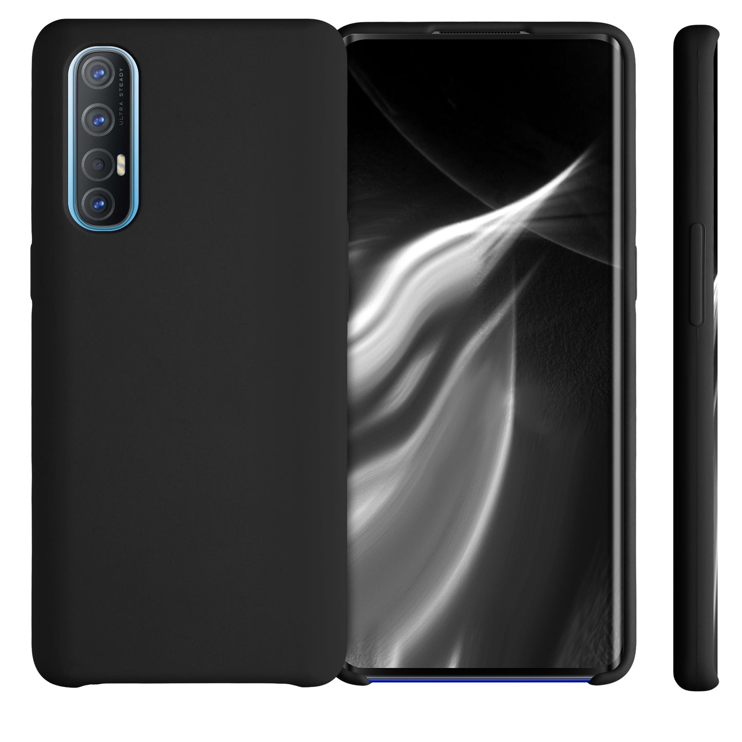 kwmobile Handyhülle für Oppo Find X2 Neo Hülle - Case Silikon - Kabelloses Laden - Schutzhülle Cover