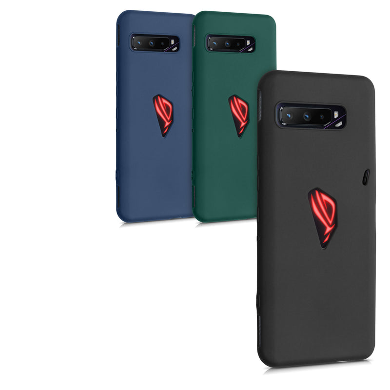 kwmobile Handyhülle für ASUS ROG Phone 3 (ZS661KS) Hülle Cover Kabelloses Laden Schutzhülle